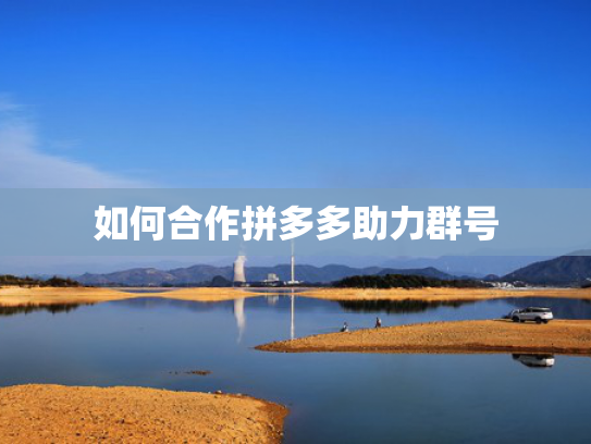 如何合作拼多多助力群号