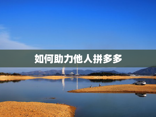 如何助力他人拼多多