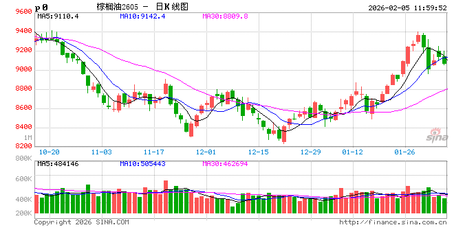 棕榈油：2025年涨幅较大，产地增产或令2026年价格下滑