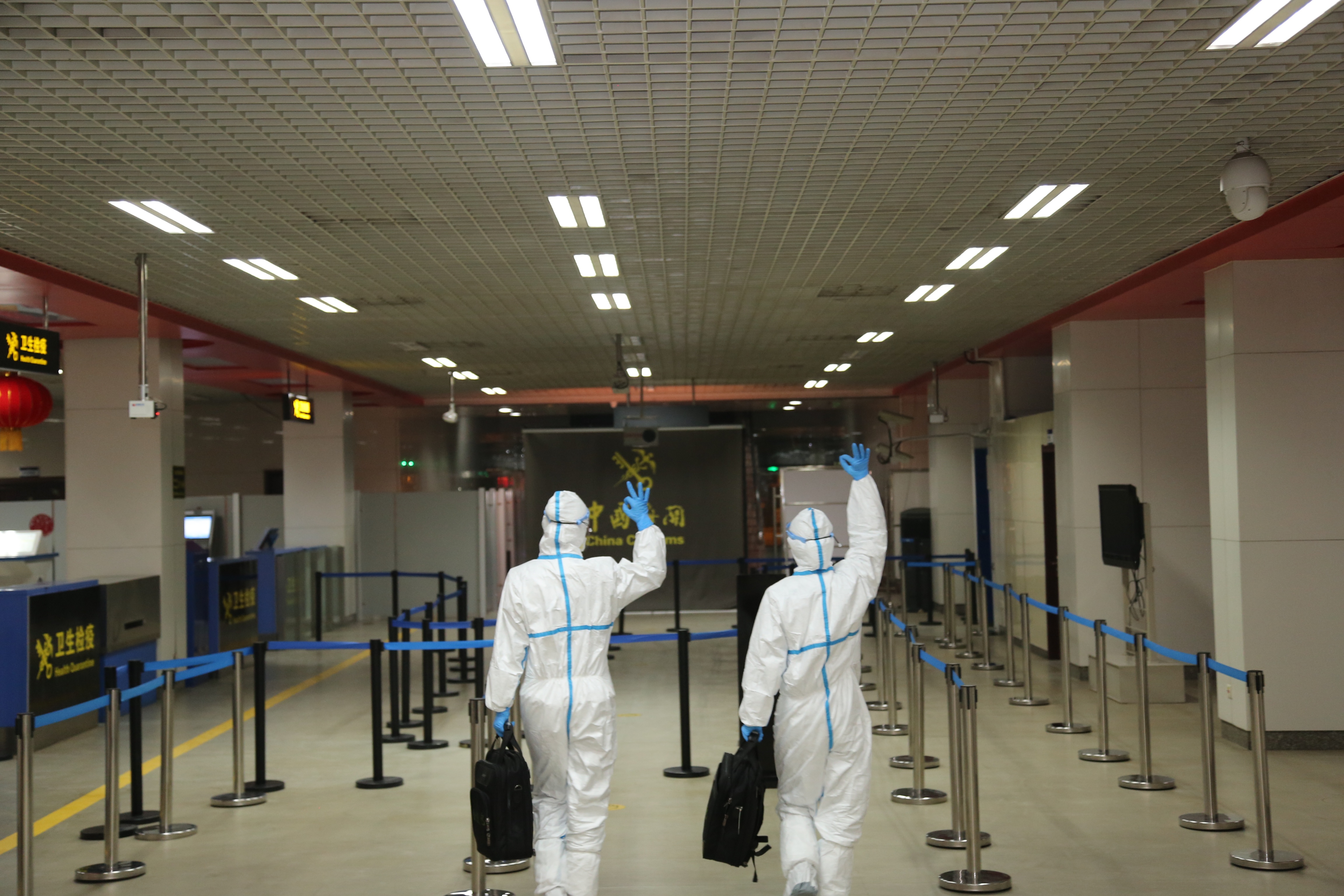 海关防疫工作】