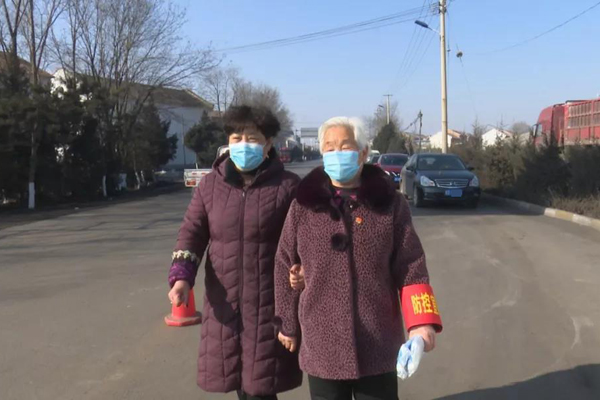 【老党员疫情防控